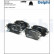 Brake Pad Set, disc brake LP3145 Delphi, Thumbnail 2