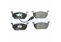 Brake Pad Set, disc brake LP3146 Delphi