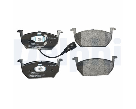 Brake Pad Set, disc brake LP3146 Delphi