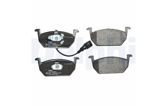 Brake Pad Set, disc brake LP3146 Delphi