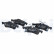 Brake Pad Set, disc brake LP3147 Delphi