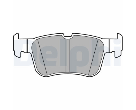 Brake Pad Set, disc brake LP3151 Delphi