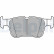 Brake Pad Set, disc brake LP3151 Delphi