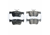 Brake Pad Set, disc brake LP3151 Delphi