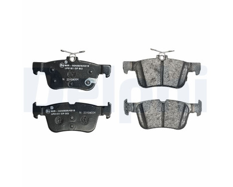 Brake Pad Set, disc brake LP3151 Delphi, Image 2