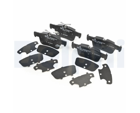 Brake Pad Set, disc brake LP3151 Delphi, Image 3