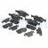 Brake Pad Set, disc brake LP3151 Delphi, Thumbnail 3