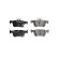 Brake Pad Set, disc brake LP3151 Delphi