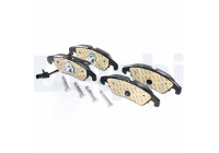Brake Pad Set, disc brake LP3152 Delphi