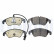 Brake Pad Set, disc brake LP3152 Delphi, Thumbnail 2