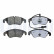 Brake Pad Set, disc brake LP3152 Delphi, Thumbnail 3
