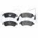 Brake Pad Set, disc brake LP3153 Delphi