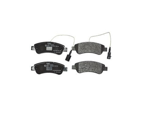 Brake Pad Set, disc brake LP3153 Delphi, Image 2