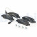 Brake Pad Set, disc brake LP3153 Delphi, Thumbnail 3