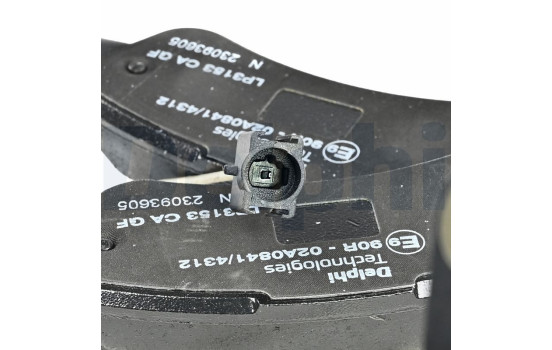 Brake Pad Set, disc brake LP3153 Delphi, Image 4