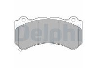 Brake Pad Set, disc brake LP3154 Delphi