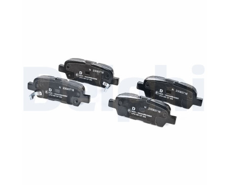 Brake Pad Set, disc brake LP3158 Delphi