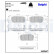 Brake Pad Set, disc brake LP3158 Delphi, Thumbnail 3