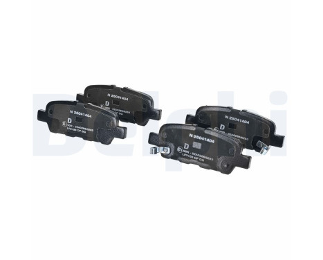 Brake Pad Set, disc brake LP3158 Delphi, Image 2