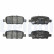 Brake Pad Set, disc brake LP3158 Delphi, Thumbnail 3
