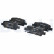 Brake Pad Set, disc brake LP3158 Delphi