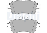 Brake Pad Set, disc brake LP3159 Delphi