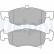 Brake Pad Set, disc brake LP3163 Delphi