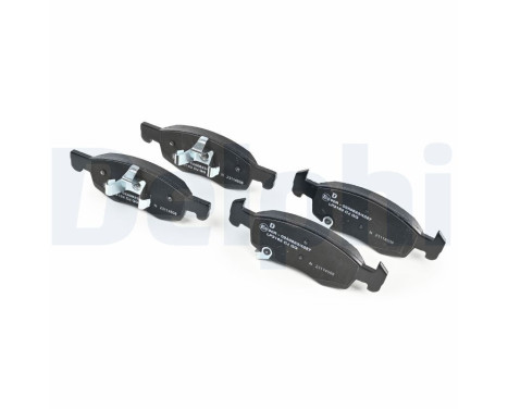 Brake Pad Set, disc brake LP3163 Delphi, Image 3