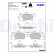 Brake Pad Set, disc brake LP3164 Delphi