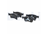 Brake Pad Set, disc brake LP3164 Delphi