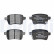 Brake Pad Set, disc brake LP3165 Delphi, Thumbnail 2