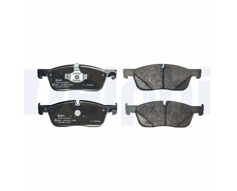 Brake Pad Set, disc brake LP3166 Delphi, Image 2