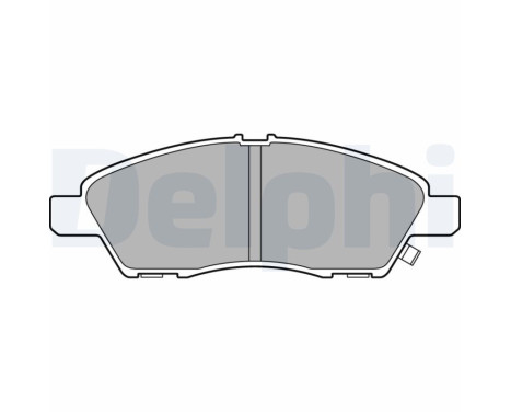 Brake Pad Set, disc brake LP3170 Delphi