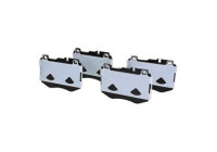 Brake Pad Set, disc brake LP3172 Delphi