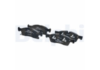 Brake Pad Set, disc brake LP3173 Delphi