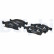 Brake Pad Set, disc brake LP3173 Delphi
