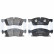 Brake Pad Set, disc brake LP3173 Delphi, Thumbnail 2
