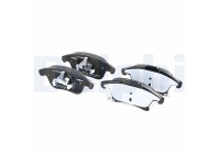 Brake Pad Set, disc brake LP3181 Delphi