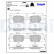 Brake Pad Set, disc brake LP3181 Delphi, Thumbnail 3