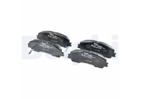 Brake Pad Set, disc brake LP3183 Delphi