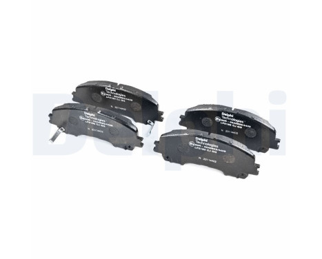 Brake Pad Set, disc brake LP3183 Delphi