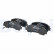 Brake Pad Set, disc brake LP3183 Delphi, Thumbnail 2