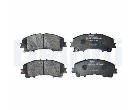 Brake Pad Set, disc brake LP3183 Delphi, Image 3