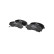 Brake Pad Set, disc brake LP3183 Delphi