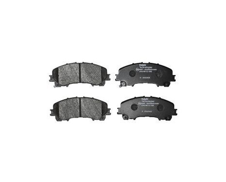 Brake Pad Set, disc brake LP3183 Delphi, Image 2