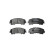 Brake Pad Set, disc brake LP3183 Delphi, Thumbnail 2