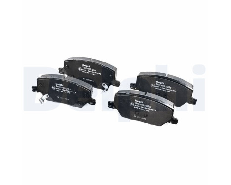 Brake Pad Set, disc brake LP3184 Delphi