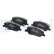 Brake Pad Set, disc brake LP3184 Delphi