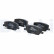 Brake Pad Set, disc brake LP3184 Delphi, Thumbnail 2