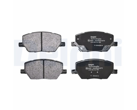 Brake Pad Set, disc brake LP3184 Delphi, Image 3